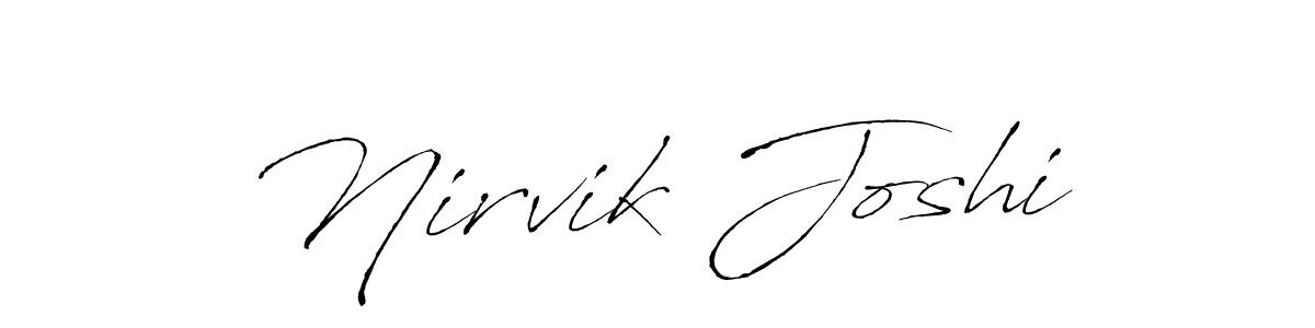 Once you've used our free online signature maker to create your best signature Antro_Vectra style, it's time to enjoy all of the benefits that Nirvik Joshi name signing documents. Nirvik Joshi signature style 6 images and pictures png