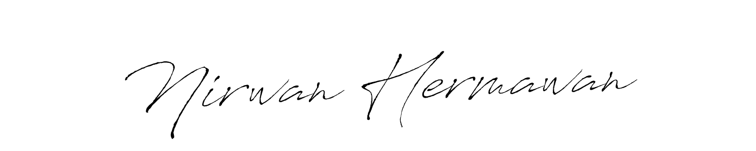 You can use this online signature creator to create a handwritten signature for the name Nirwan Hermawan. This is the best online autograph maker. Nirwan Hermawan signature style 6 images and pictures png