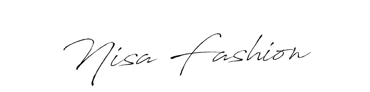 Also You can easily find your signature by using the search form. We will create Nisa Fashion name handwritten signature images for you free of cost using Antro_Vectra sign style. Nisa Fashion signature style 6 images and pictures png