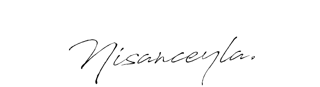 How to make Nisanceyla. signature? Antro_Vectra is a professional autograph style. Create handwritten signature for Nisanceyla. name. Nisanceyla. signature style 6 images and pictures png