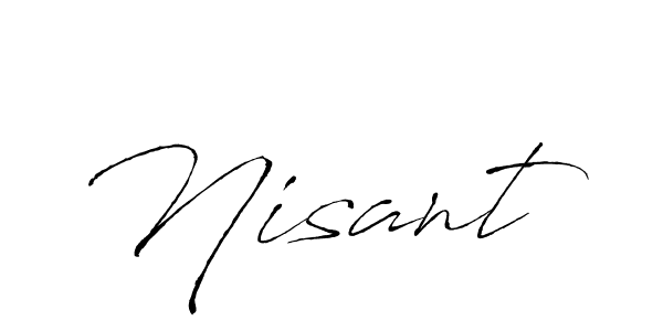 Similarly Antro_Vectra is the best handwritten signature design. Signature creator online .You can use it as an online autograph creator for name Nisant. Nisant signature style 6 images and pictures png