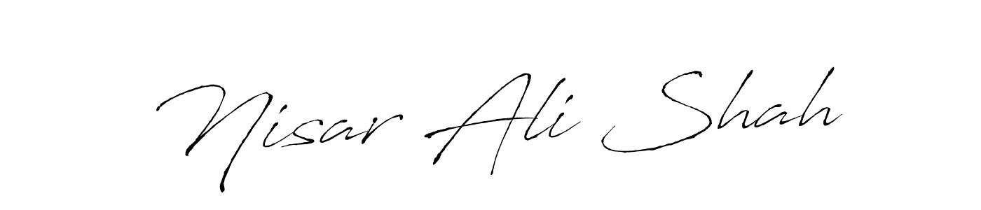 Here are the top 10 professional signature styles for the name Nisar Ali Shah. These are the best autograph styles you can use for your name. Nisar Ali Shah signature style 6 images and pictures png