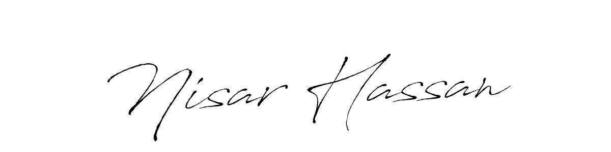 Here are the top 10 professional signature styles for the name Nisar Hassan. These are the best autograph styles you can use for your name. Nisar Hassan signature style 6 images and pictures png