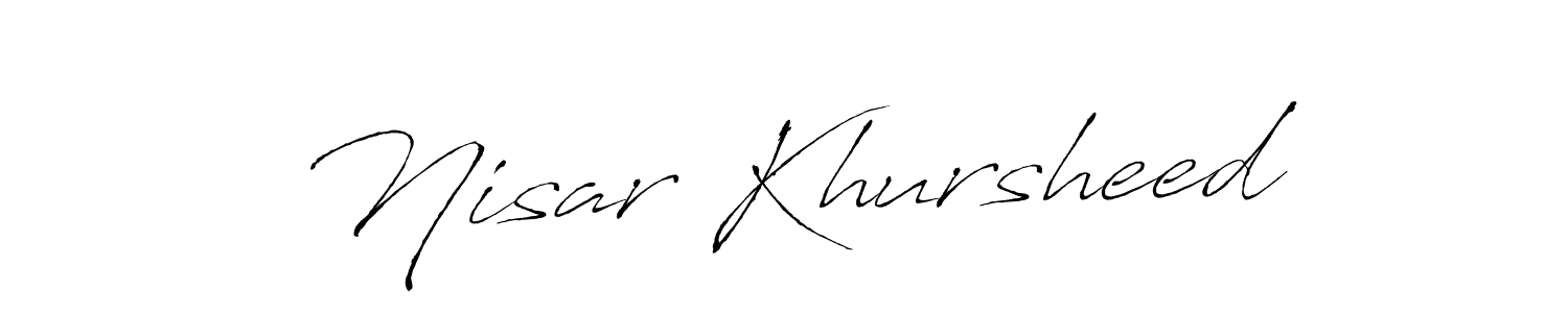 Check out images of Autograph of Nisar Khursheed name. Actor Nisar Khursheed Signature Style. Antro_Vectra is a professional sign style online. Nisar Khursheed signature style 6 images and pictures png