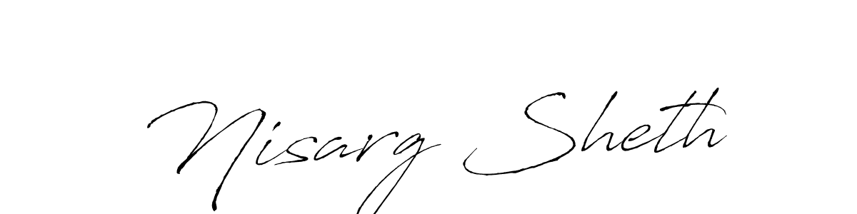 This is the best signature style for the Nisarg Sheth name. Also you like these signature font (Antro_Vectra). Mix name signature. Nisarg Sheth signature style 6 images and pictures png