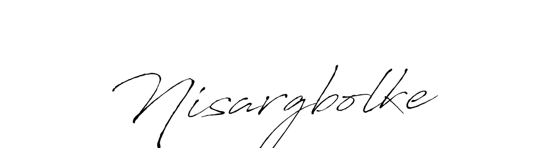 Similarly Antro_Vectra is the best handwritten signature design. Signature creator online .You can use it as an online autograph creator for name Nisargbolke. Nisargbolke signature style 6 images and pictures png