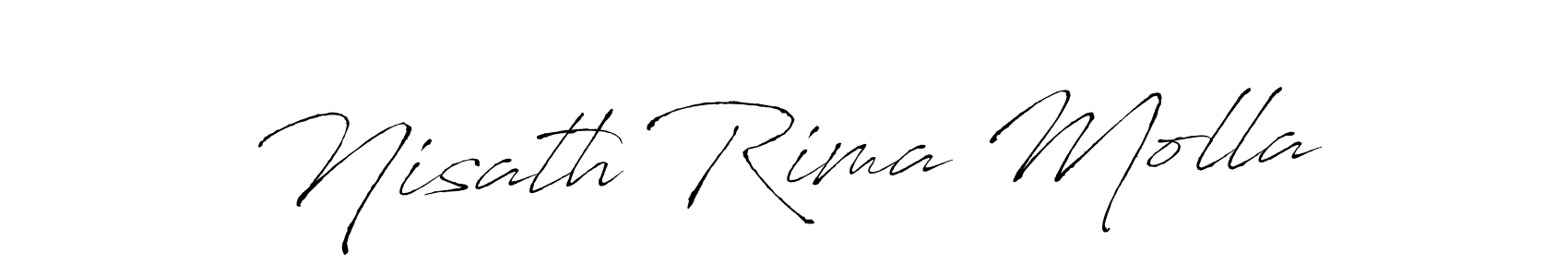 Also You can easily find your signature by using the search form. We will create Nisath Rima Molla name handwritten signature images for you free of cost using Antro_Vectra sign style. Nisath Rima Molla signature style 6 images and pictures png