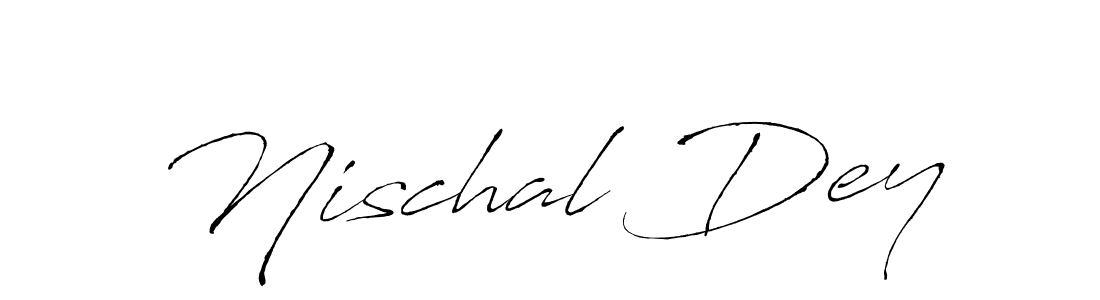 Use a signature maker to create a handwritten signature online. With this signature software, you can design (Antro_Vectra) your own signature for name Nischal Dey. Nischal Dey signature style 6 images and pictures png