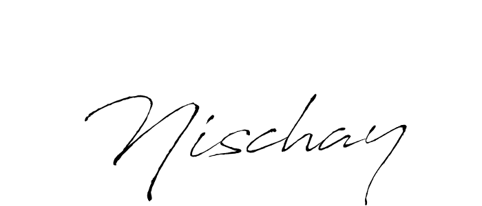 if you are searching for the best signature style for your name Nischay. so please give up your signature search. here we have designed multiple signature styles  using Antro_Vectra. Nischay signature style 6 images and pictures png