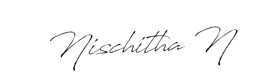 Make a short Nischitha N signature style. Manage your documents anywhere anytime using Antro_Vectra. Create and add eSignatures, submit forms, share and send files easily. Nischitha N signature style 6 images and pictures png