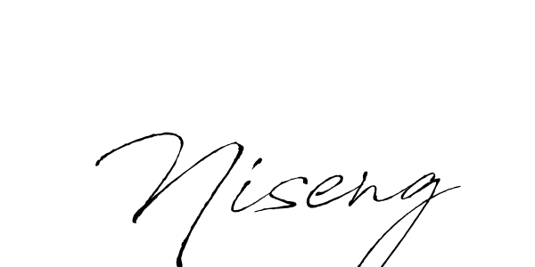 Also You can easily find your signature by using the search form. We will create Niseng name handwritten signature images for you free of cost using Antro_Vectra sign style. Niseng signature style 6 images and pictures png