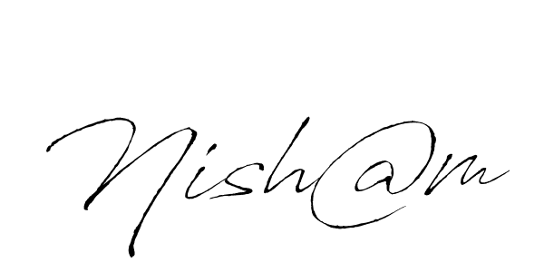 You can use this online signature creator to create a handwritten signature for the name Nish@m. This is the best online autograph maker. Nish@m signature style 6 images and pictures png