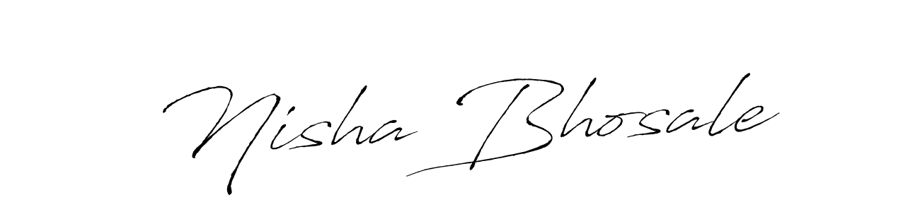 It looks lik you need a new signature style for name Nisha Bhosale. Design unique handwritten (Antro_Vectra) signature with our free signature maker in just a few clicks. Nisha Bhosale signature style 6 images and pictures png