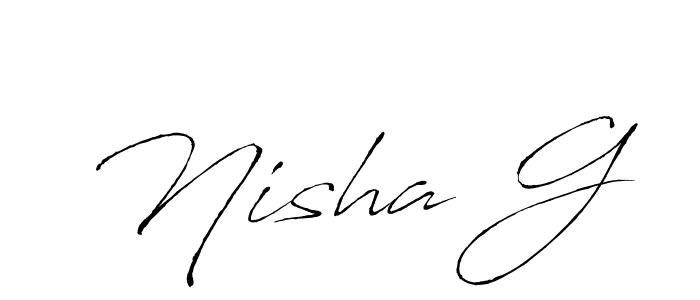 Once you've used our free online signature maker to create your best signature Antro_Vectra style, it's time to enjoy all of the benefits that Nisha G name signing documents. Nisha G signature style 6 images and pictures png