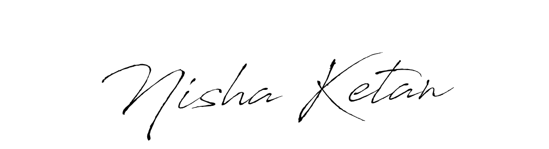 This is the best signature style for the Nisha Ketan name. Also you like these signature font (Antro_Vectra). Mix name signature. Nisha Ketan signature style 6 images and pictures png