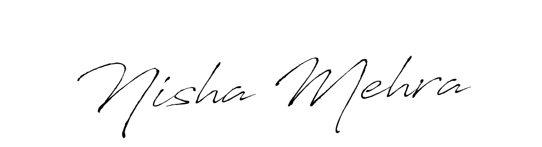 Best and Professional Signature Style for Nisha Mehra. Antro_Vectra Best Signature Style Collection. Nisha Mehra signature style 6 images and pictures png