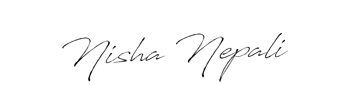 Best and Professional Signature Style for Nisha Nepali. Antro_Vectra Best Signature Style Collection. Nisha Nepali signature style 6 images and pictures png