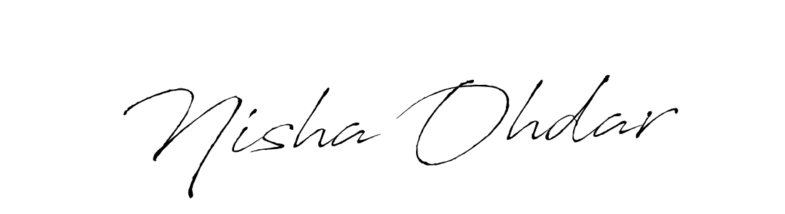 You should practise on your own different ways (Antro_Vectra) to write your name (Nisha Ohdar) in signature. don't let someone else do it for you. Nisha Ohdar signature style 6 images and pictures png