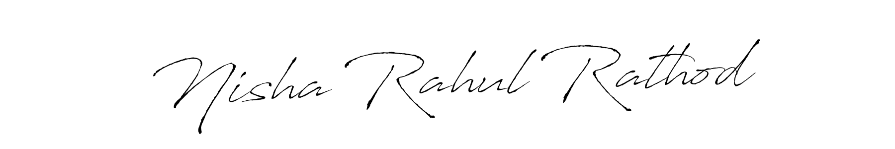 Also we have Nisha Rahul Rathod name is the best signature style. Create professional handwritten signature collection using Antro_Vectra autograph style. Nisha Rahul Rathod signature style 6 images and pictures png
