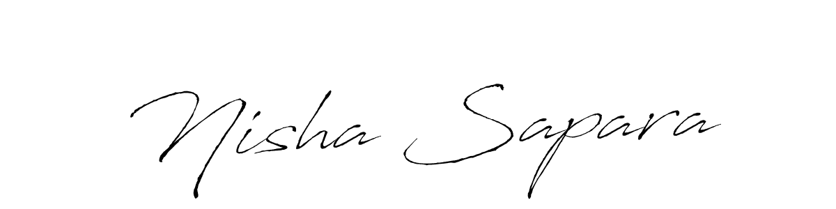 Similarly Antro_Vectra is the best handwritten signature design. Signature creator online .You can use it as an online autograph creator for name Nisha Sapara. Nisha Sapara signature style 6 images and pictures png