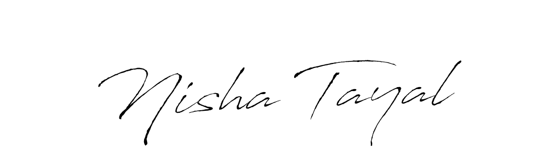 This is the best signature style for the Nisha Tayal name. Also you like these signature font (Antro_Vectra). Mix name signature. Nisha Tayal signature style 6 images and pictures png