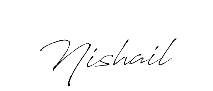 How to Draw Nishail signature style? Antro_Vectra is a latest design signature styles for name Nishail. Nishail signature style 6 images and pictures png