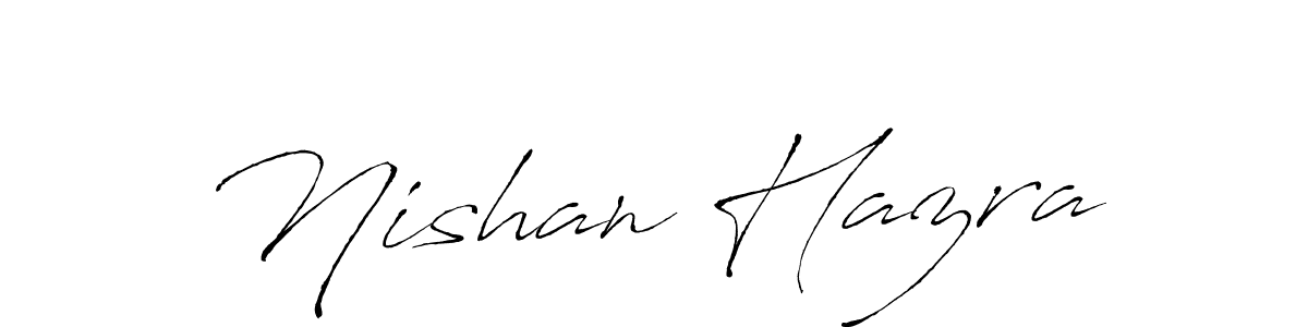 Similarly Antro_Vectra is the best handwritten signature design. Signature creator online .You can use it as an online autograph creator for name Nishan Hazra. Nishan Hazra signature style 6 images and pictures png
