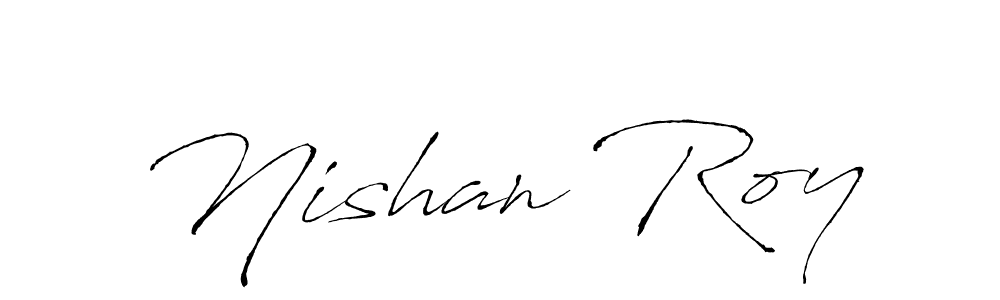 You should practise on your own different ways (Antro_Vectra) to write your name (Nishan Roy) in signature. don't let someone else do it for you. Nishan Roy signature style 6 images and pictures png