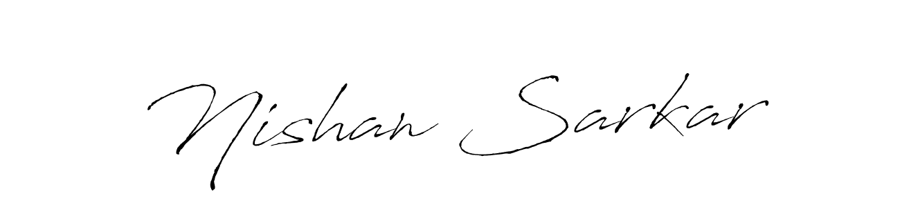 Antro_Vectra is a professional signature style that is perfect for those who want to add a touch of class to their signature. It is also a great choice for those who want to make their signature more unique. Get Nishan Sarkar name to fancy signature for free. Nishan Sarkar signature style 6 images and pictures png
