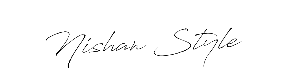 You should practise on your own different ways (Antro_Vectra) to write your name (Nishan Style) in signature. don't let someone else do it for you. Nishan Style signature style 6 images and pictures png