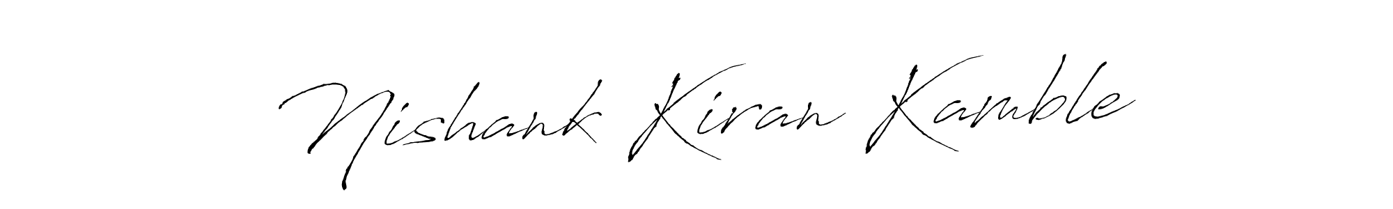 Make a beautiful signature design for name Nishank Kiran Kamble. Use this online signature maker to create a handwritten signature for free. Nishank Kiran Kamble signature style 6 images and pictures png