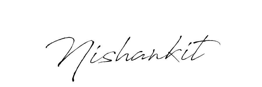 The best way (Antro_Vectra) to make a short signature is to pick only two or three words in your name. The name Nishankit include a total of six letters. For converting this name. Nishankit signature style 6 images and pictures png