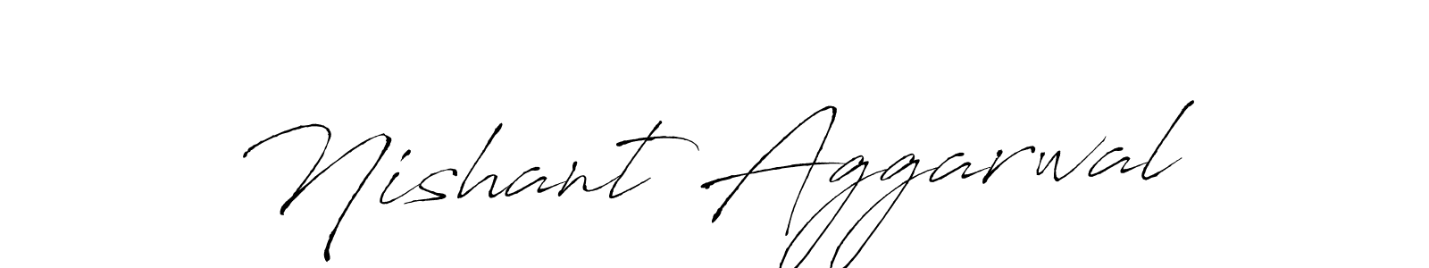 Use a signature maker to create a handwritten signature online. With this signature software, you can design (Antro_Vectra) your own signature for name Nishant Aggarwal. Nishant Aggarwal signature style 6 images and pictures png