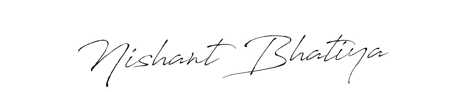 You can use this online signature creator to create a handwritten signature for the name Nishant Bhatiya. This is the best online autograph maker. Nishant Bhatiya signature style 6 images and pictures png