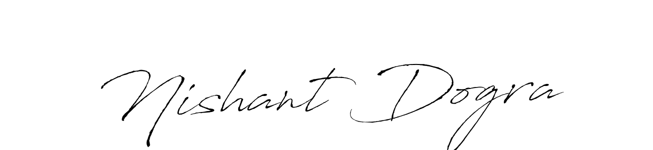 How to make Nishant Dogra signature? Antro_Vectra is a professional autograph style. Create handwritten signature for Nishant Dogra name. Nishant Dogra signature style 6 images and pictures png