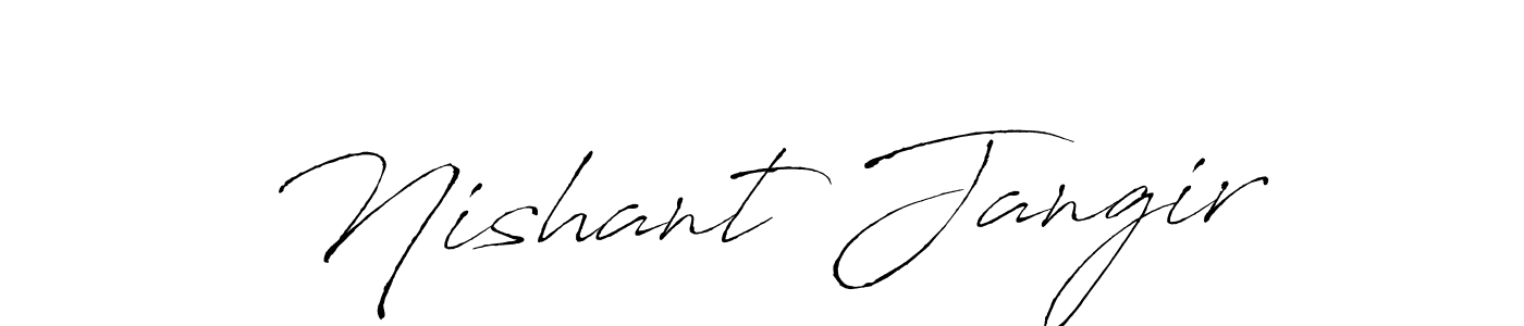 Once you've used our free online signature maker to create your best signature Antro_Vectra style, it's time to enjoy all of the benefits that Nishant Jangir name signing documents. Nishant Jangir signature style 6 images and pictures png