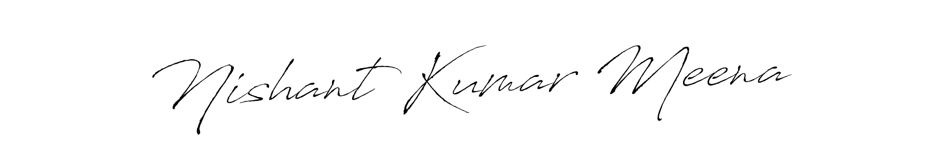 Also You can easily find your signature by using the search form. We will create Nishant Kumar Meena name handwritten signature images for you free of cost using Antro_Vectra sign style. Nishant Kumar Meena signature style 6 images and pictures png