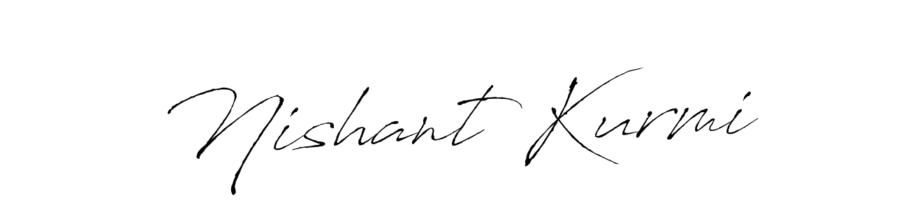 It looks lik you need a new signature style for name Nishant Kurmi. Design unique handwritten (Antro_Vectra) signature with our free signature maker in just a few clicks. Nishant Kurmi signature style 6 images and pictures png