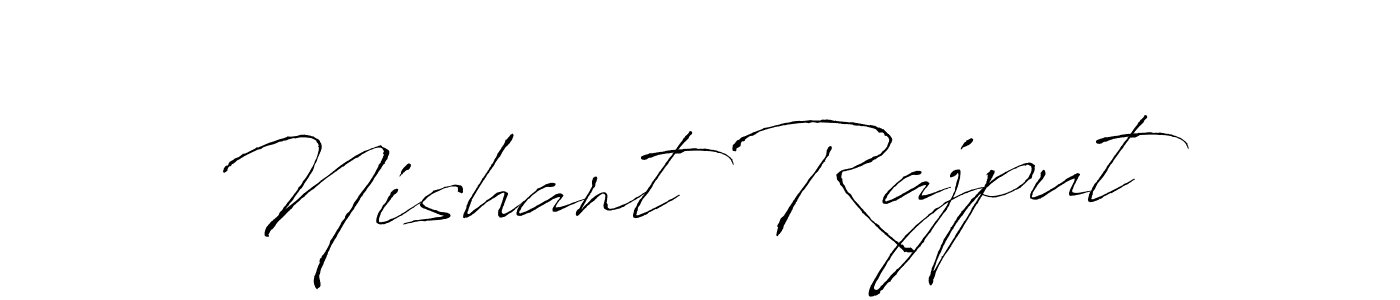 This is the best signature style for the Nishant Rajput name. Also you like these signature font (Antro_Vectra). Mix name signature. Nishant Rajput signature style 6 images and pictures png