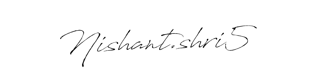 How to Draw Nishant.shri5 signature style? Antro_Vectra is a latest design signature styles for name Nishant.shri5. Nishant.shri5 signature style 6 images and pictures png