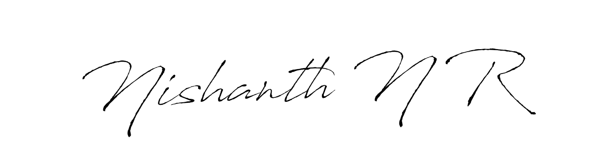 Make a short Nishanth N R signature style. Manage your documents anywhere anytime using Antro_Vectra. Create and add eSignatures, submit forms, share and send files easily. Nishanth N R signature style 6 images and pictures png