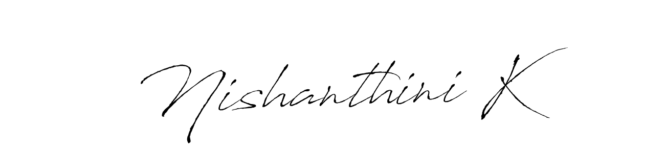 You can use this online signature creator to create a handwritten signature for the name Nishanthini K. This is the best online autograph maker. Nishanthini K signature style 6 images and pictures png