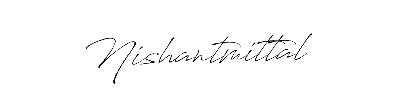 How to make Nishantmittal signature? Antro_Vectra is a professional autograph style. Create handwritten signature for Nishantmittal name. Nishantmittal signature style 6 images and pictures png