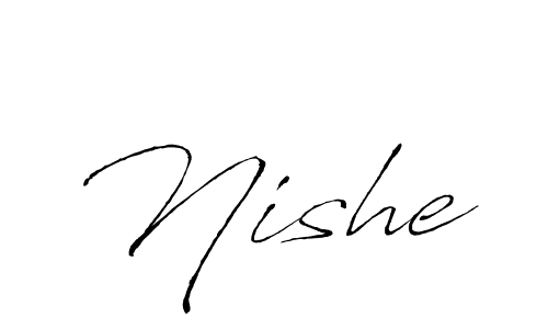 Also we have Nishe name is the best signature style. Create professional handwritten signature collection using Antro_Vectra autograph style. Nishe signature style 6 images and pictures png