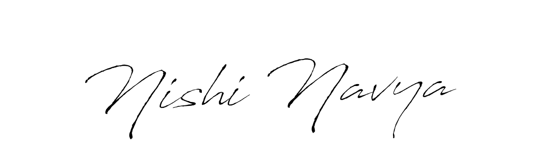 Once you've used our free online signature maker to create your best signature Antro_Vectra style, it's time to enjoy all of the benefits that Nishi Navya name signing documents. Nishi Navya signature style 6 images and pictures png