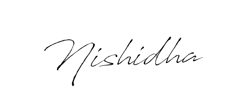 Antro_Vectra is a professional signature style that is perfect for those who want to add a touch of class to their signature. It is also a great choice for those who want to make their signature more unique. Get Nishidha name to fancy signature for free. Nishidha signature style 6 images and pictures png