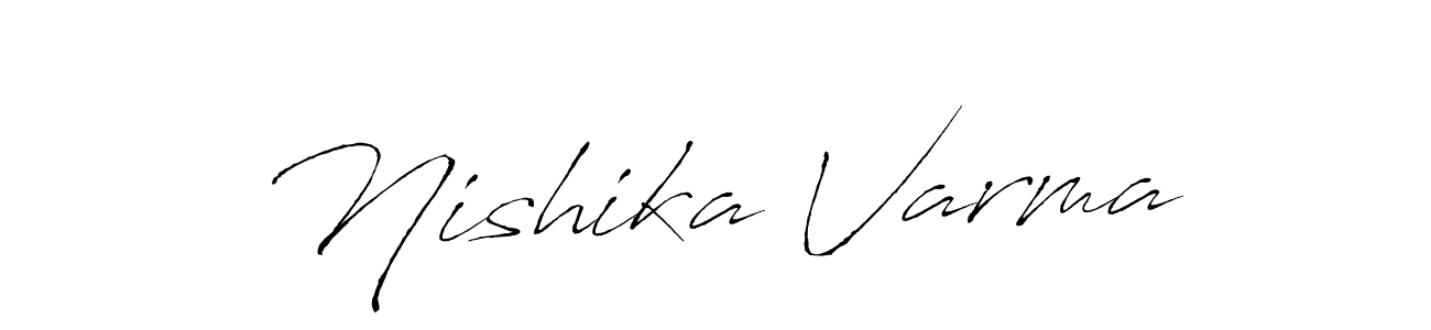 Here are the top 10 professional signature styles for the name Nishika Varma. These are the best autograph styles you can use for your name. Nishika Varma signature style 6 images and pictures png