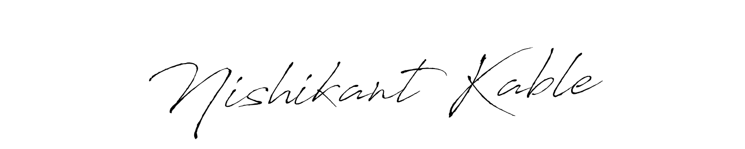 It looks lik you need a new signature style for name Nishikant Kable. Design unique handwritten (Antro_Vectra) signature with our free signature maker in just a few clicks. Nishikant Kable signature style 6 images and pictures png