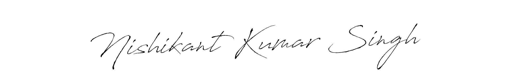 if you are searching for the best signature style for your name Nishikant Kumar Singh. so please give up your signature search. here we have designed multiple signature styles  using Antro_Vectra. Nishikant Kumar Singh signature style 6 images and pictures png