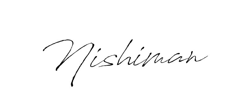 Nishiman stylish signature style. Best Handwritten Sign (Antro_Vectra) for my name. Handwritten Signature Collection Ideas for my name Nishiman. Nishiman signature style 6 images and pictures png